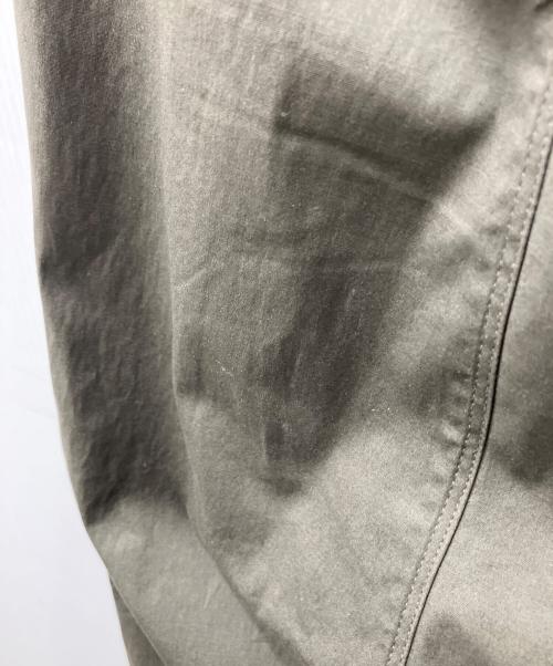 RICK OWENS（リックオウエンス）RICK OWENS (リックオウエンス) DRAWSTRING LONG ストレッチサルエルパンツ カーキ サイズ:US36の古着・服飾アイテム