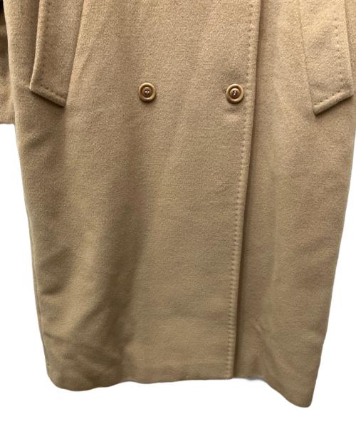 MaxMara（マックスマーラ）MaxMara (マックスマーラ) カシミヤ混ダブルコート ブラウン サイズ:38の古着・服飾アイテム