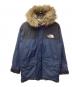 THE NORTH FACE（ザ ノース フェイス）の古着「Mountain Down Coat / マウンテンダウンコート」｜ブラック×ネイビー