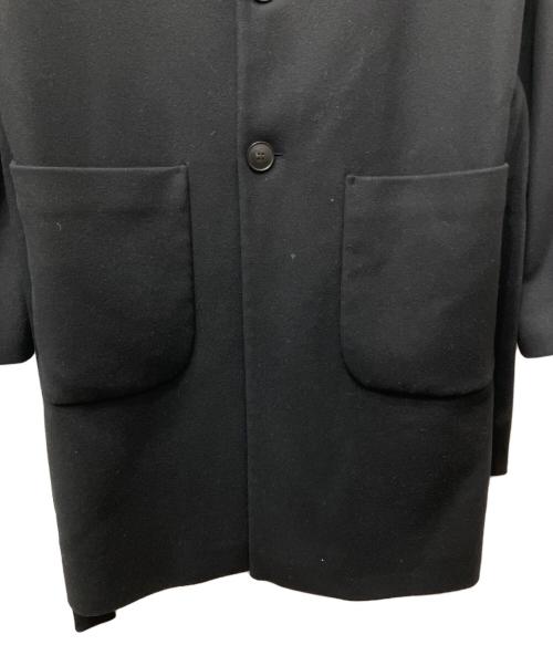 HEVO（イーヴォ）Hevo (イーヴォ) オーバーチェスターコート ブラック サイズ:4の古着・服飾アイテム