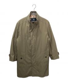 BURBERRY LONDON（バーバリーロンドン）の古着「ノヴァチェックラインナーナイロンジップコート」｜ベージュ