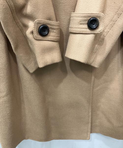BURBERRY LONDON（バーバリーロンドン）BURBERRY LONDON (バーバリーロンドン) エポーレットダブルコート ブラウン サイズ:38の古着・服飾アイテム