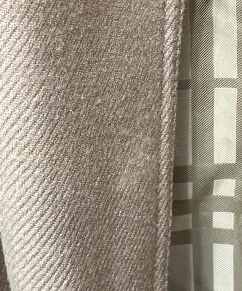 BURBERRY LONDON（バーバリーロンドン）BURBERRY LONDON (バーバリーロンドン) エポーレットダブルコート ブラウン サイズ:38の古着・服飾アイテム