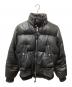DSQUARED2（ディースクエアード）の古着「レザーダウンジャケット」｜ブラック