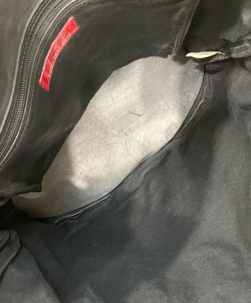 Y's for men（ワイズフォーメン）Y'S for men (ワイズフォーメン) レザートートバッグ ブラックの古着・服飾アイテム