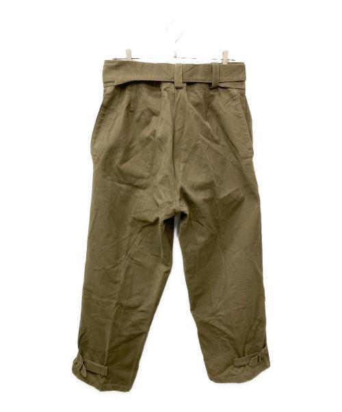 French Army（フランス軍）French Army (フランス軍) モーターサイクルパンツ カーキ サイズ:６の古着・服飾アイテム