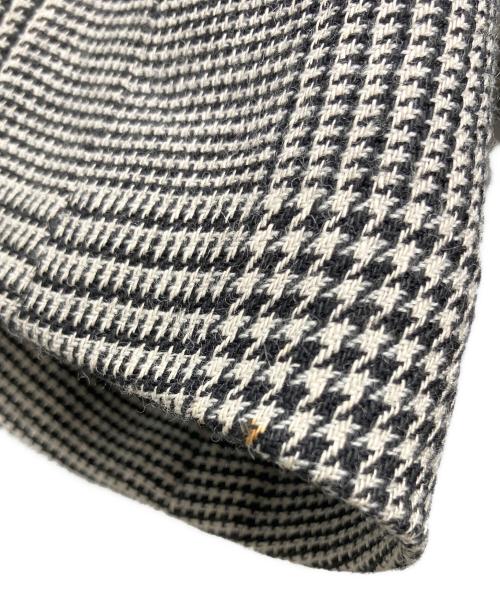 s'yte（サイト）s'yte (サイト) グレンチェックラップベルトコート グレー サイズ:３の古着・服飾アイテム