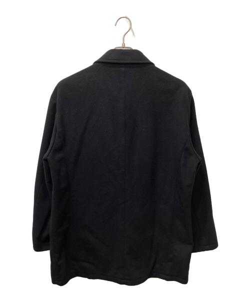 GIORGIO ARMANI（ジョルジオアルマーニ）GIORGIO ARMANI (ジョルジオアルマーニ) ウールスナップジャケット ブラック サイズ:50の古着・服飾アイテム