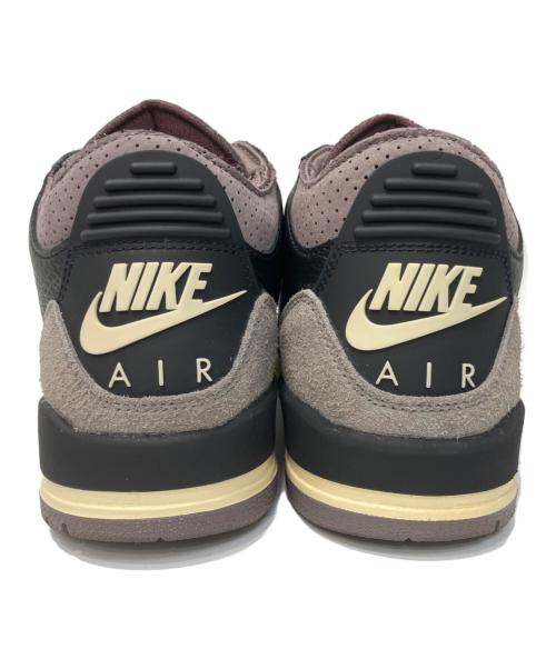 NIKE（ナイキ）NIKE (ナイキ) A Ma Maniere (ア・マ・マニエール) AIR JORDAN 3 RETRO OG A MA MANIERE/ジョーダンスリーレトロオリジナル スニーカー ブラック×パープル サイズ:26CMの古着・服飾アイテム