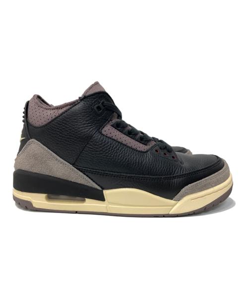 NIKE（ナイキ）NIKE (ナイキ) A Ma Maniere (ア・マ・マニエール) AIR JORDAN 3 RETRO OG A MA MANIERE/ジョーダンスリーレトロオリジナル スニーカー ブラック×パープル サイズ:26CMの古着・服飾アイテム