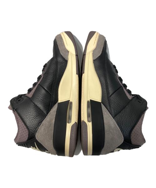 NIKE（ナイキ）NIKE (ナイキ) A Ma Maniere (ア・マ・マニエール) AIR JORDAN 3 RETRO OG A MA MANIERE/ジョーダンスリーレトロオリジナル スニーカー ブラック×パープル サイズ:26CMの古着・服飾アイテム