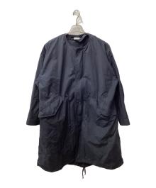 URBAN RESEARCH DOORS（アーバンリサーチドアーズ）の古着「3WAYノーカラーモッズコート」｜ネイビー