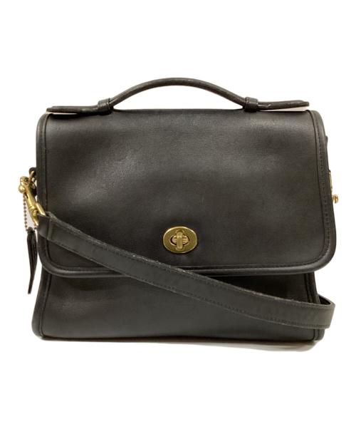 COACH（コーチ）COACH (コーチ) オールドコーチ2WAYショルダーバッグ ブラックの古着・服飾アイテム