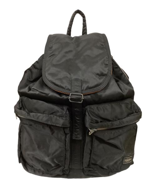 PORTER（ポーター）PORTER (ポーター) TANKER リュックサック　（タンカーリュックサック） ブラックの古着・服飾アイテム