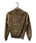 DOLCE & GABBANA (ドルチェ＆ガッバーナ) ラムスウェードシャツブルゾン ブラウン サイズ:M：30000円