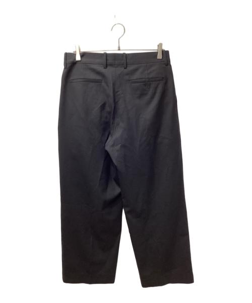 LOEWE（ロエベ）LOEWE (ロエベ) 2タックワイドスラックス ブラック サイズ:48の古着・服飾アイテム
