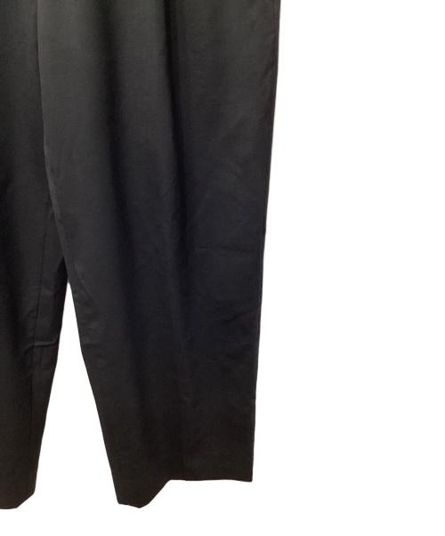 LOEWE（ロエベ）LOEWE (ロエベ) 2タックワイドスラックス ブラック サイズ:48の古着・服飾アイテム