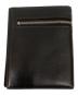 Acne studios (アクネ ストゥディオズ) ジップポケットレザー3つ折り財布 ブラック：13000円
