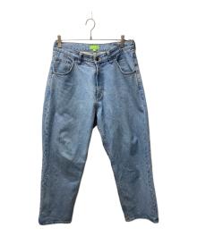 HUF（ハフ）の古着「デニムパンツ」｜インディゴ