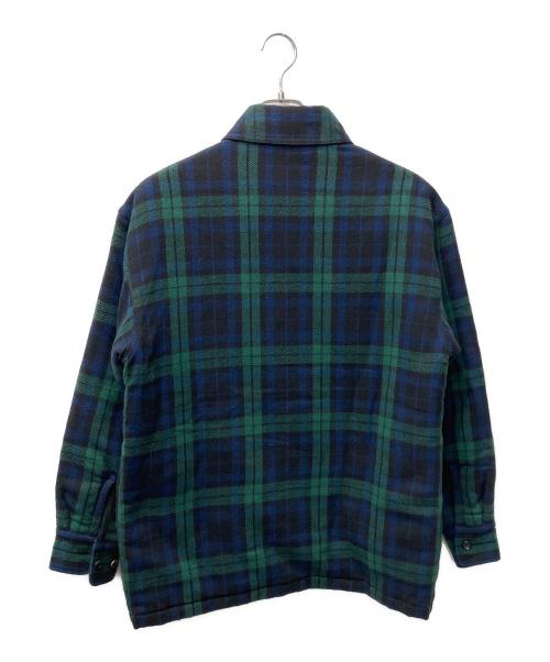 Ron Herman（ロンハーマン）Ron Herman (ロンハーマン) キルトインCPOジャケット ブルー×グリーン サイズ:Mの古着・服飾アイテム