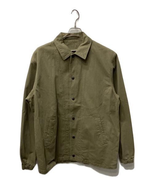 Ron Herman（ロンハーマン）Ron Herman (ロンハーマン) ヘリンボーンコーチジャケット カーキ サイズ:Mの古着・服飾アイテム