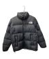 THE NORTH FACE（ザ ノース フェイス）の古着「ヌプシ ダウンジャケット」｜ブラック