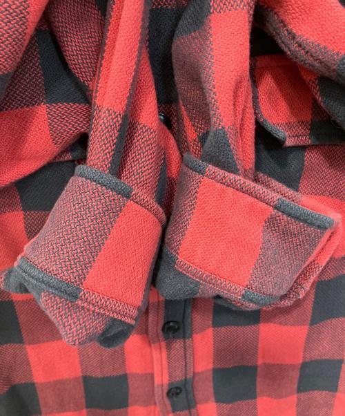 WOOLRICH（ウールリッチ）WOOLRICH (ウールリッチ) バッファローチェックシャツ ブラック×レッド サイズ:Sの古着・服飾アイテム