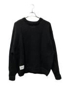 WTAPSダブルタップス）の古着「INGREDIENT SWEATER」｜ブラック