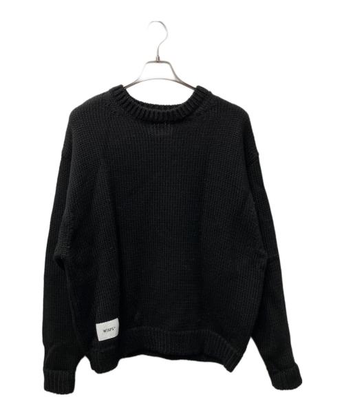 WTAPS（ダブルタップス）WTAPS (ダブルタップス) INGREDIENT SWEATER ブラック サイズ:03の古着・服飾アイテム