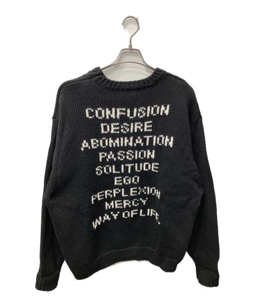 WTAPS（ダブルタップス）WTAPS (ダブルタップス) INGREDIENT SWEATER ブラック サイズ:03の古着・服飾アイテム