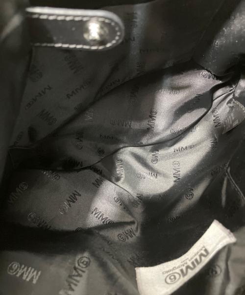 MM6 Maison Margiela（エムエムシックスメゾンマルジェラ）MM6 Maison Margiela (エムエムシックスメゾンマルジェラ) メッシュジャパニーズトートバッグ ブラックの古着・服飾アイテム
