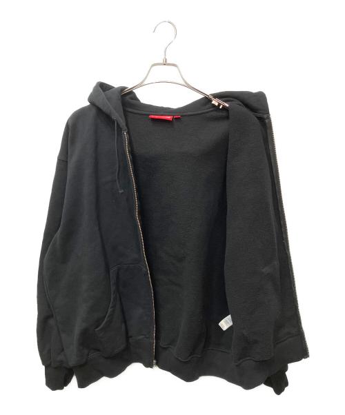 SUPREME（シュプリーム）Supreme (シュプリーム) DSNY (ディーエスエヌワイ) Zip Up Hooded Sweatshirt　「ジップアップ フーデッド スウェットシャツ」 ブラック サイズ:Lの古着・服飾アイテム