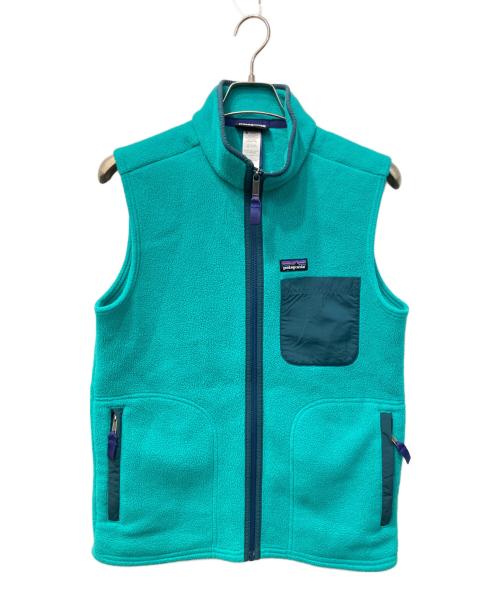 Patagonia（パタゴニア）Patagonia (パタゴニア) Karstens Vest/カーステンス　フリースベスト グリーン サイズ:Sの古着・服飾アイテム