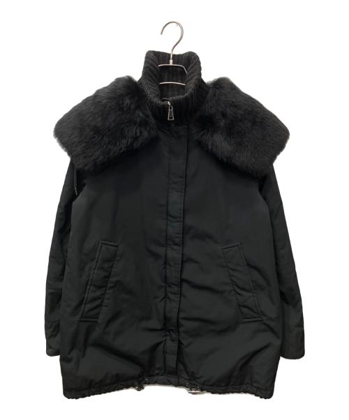 MONCLER（モンクレール）MONCLER (モンクレール) AGAPANTHUS GIUBBOTTO/アガパンサスダウンジャケット ブラック サイズ:00の古着・服飾アイテム