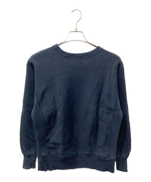Champion REVERSE WEAVE（チャンピオン リバース ウィーブ）Champion REVERSE WEAVE (チャンピオン リバース ウィーブ) クルーネックスウェット ネイビー サイズ:Ｓの古着・服飾アイテム