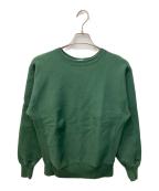 Champion REVERSE WEAVEチャンピオン リバース ウィーブ）の古着「クルーネックスウェット」｜グリーン