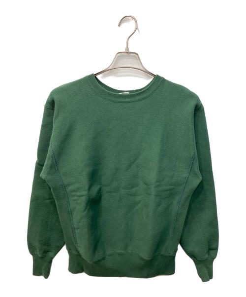 Champion REVERSE WEAVE（チャンピオン リバース ウィーブ）Champion REVERSE WEAVE (チャンピオン リバース ウィーブ) クルーネックスウェット グリーン サイズ:Sの古着・服飾アイテム
