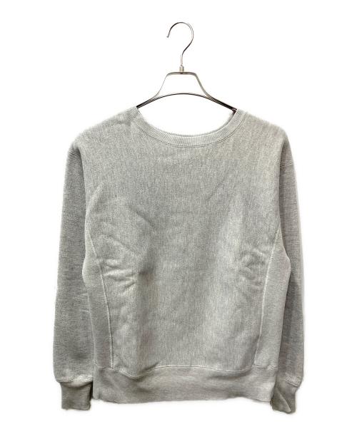 Champion REVERSE WEAVE（チャンピオン リバース ウィーブ）Champion REVERSE WEAVE (チャンピオン リバース ウィーブ) クルーネックスウェット グレー サイズ:Ｓの古着・服飾アイテム