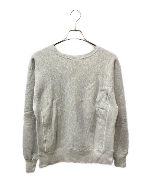 Champion REVERSE WEAVE（チャンピオン リバース ウィーブ）Champion REVERSE WEAVE (チャンピオン リバース ウィーブ) クルーネックスウェット グレー サイズ:Ｓの古着・服飾アイテム