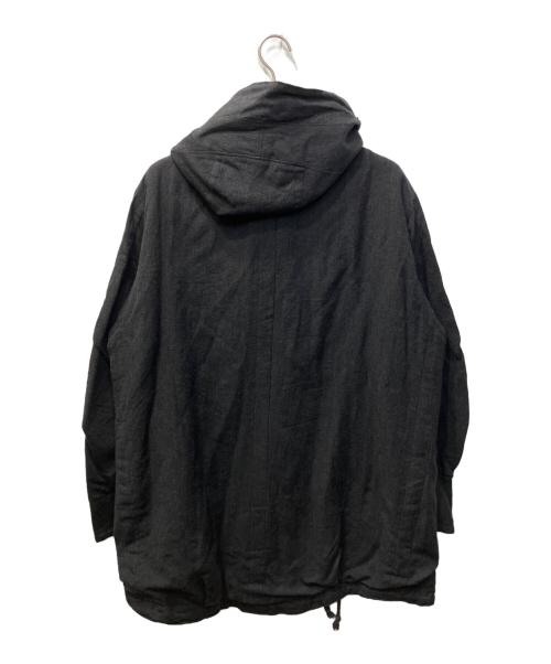 KLASICA（クラシカ）KLASICA (クラシカ) M-65 Style Mods Parka/リネン混モッズパーカー ブラック サイズ:3の古着・服飾アイテム