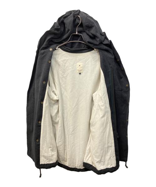 KLASICA（クラシカ）KLASICA (クラシカ) M-65 Style Mods Parka/リネン混モッズパーカー ブラック サイズ:3の古着・服飾アイテム