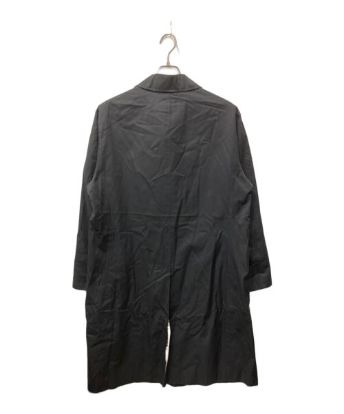 BURBERRY BLACK LABEL（バーバリーブラックレーベル）BURBERRY BLACK LABEL (バーバリーブラックレーベル) 裏ノヴァチェックステンカラーコート ブラック サイズ:Lの古着・服飾アイテム