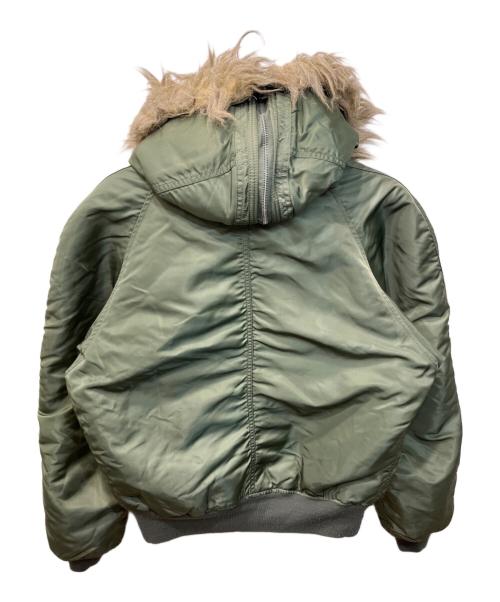 ALPHA（アルファ）ALPHA (アルファ) N-2Bフライトジャケット カーキ サイズ:Lの古着・服飾アイテム