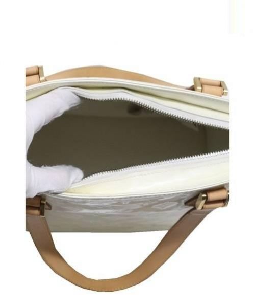 LOUIS VUITTON（ルイ ヴィトン）LOUIS VUITTON (ルイヴィトン) ヒューストン トートバッグ オフホワイト サイズ:- ヴェルニの古着・服飾アイテム