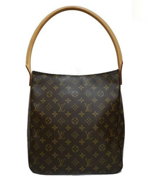 LOUIS VUITTON（ルイ ヴィトン）LOUIS VUITTON (ルイヴィトン) ルーピングGM ブラウン サイズ:GM モノグラム M51145 MI0999の古着・服飾アイテム