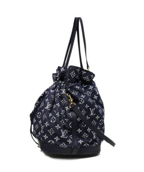 LOUIS VUITTON（ルイ ヴィトン）LOUIS VUITTON (ルイヴィトン) ノエフルMM ネイビー サイズ:MM モノグラム・デニム M40869 TJ2133　の古着・服飾アイテム