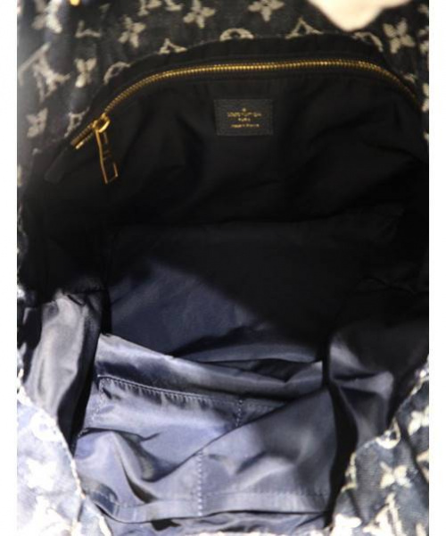 LOUIS VUITTON（ルイ ヴィトン）LOUIS VUITTON (ルイヴィトン) ノエフルMM ネイビー サイズ:MM モノグラム・デニム M40869 TJ2133　の古着・服飾アイテム