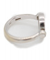中古・古着 BVLGARI (ブルガリ) ダイヤオニキスフラップリング サイズ:50：34800円