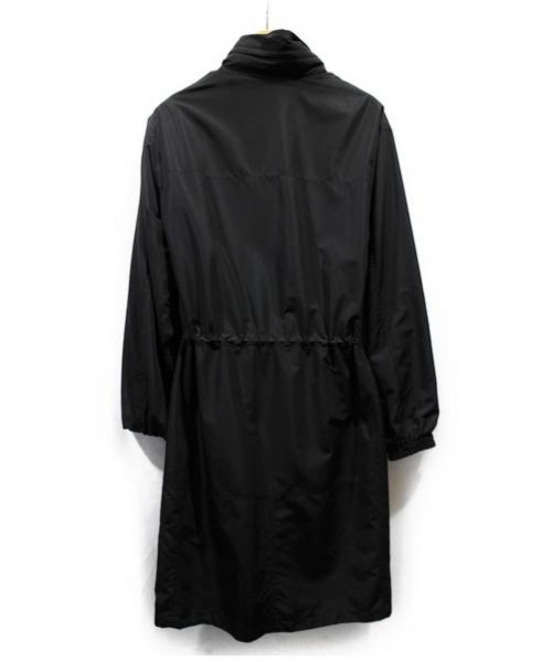 LOUIS VUITTON（ルイ ヴィトン）LOUIS VUITTON (ルイヴィトン) リバーシブルドットシルクサテンコート ブラック サイズ:34の古着・服飾アイテム
