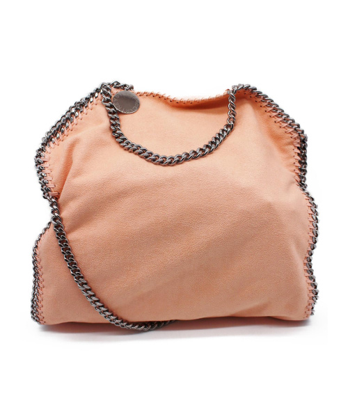 STELLA McCARTNEY（ステラマッカートニー）STELLA McCARTNEY (ステラ マッカートニー) ファラベラチェーントートバッグ ピンクの古着・服飾アイテム